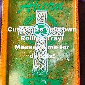 CUSTOMIZED ROLLING TRAY! BUNDLE ANY 3 ITEMS 15%OFF!!!